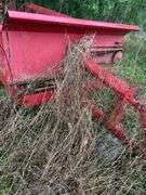 Red Farm Manure Spreader