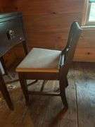 Estate Collection: Table, Chair, Clock, and Decorative Pitcher