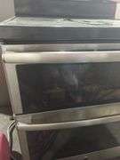 Stainless Steel Electric Range with Double Oven