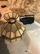 Children's Book with Lamp Shade and Radio
