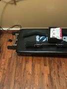 Total Gym Exercise Machine with Attachments and Oblique Twister Cards