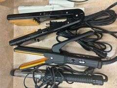 Assorted Hair Styling Tools and Barber Accessories