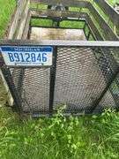 Utility Trailer with Wood and Metal Frame