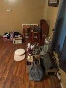 Assorted Household Items - Stools, Kitchenware, and More