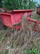 Red Farm Manure Spreader