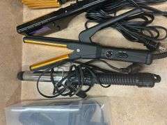 Assorted Hair Styling Tools and Barber Accessories
