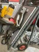 DeWalt Miter Saw with Rolling Stand