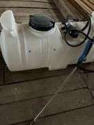 Portable Sprayer Tank with Wand and Pump