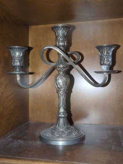 Wm. Rogers Silver-Plated Candelabra image
