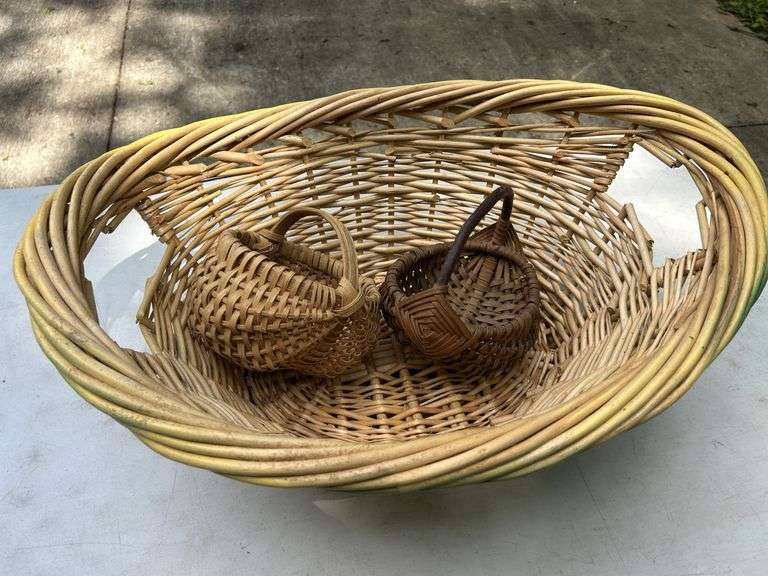 Three Woven Baskets image
