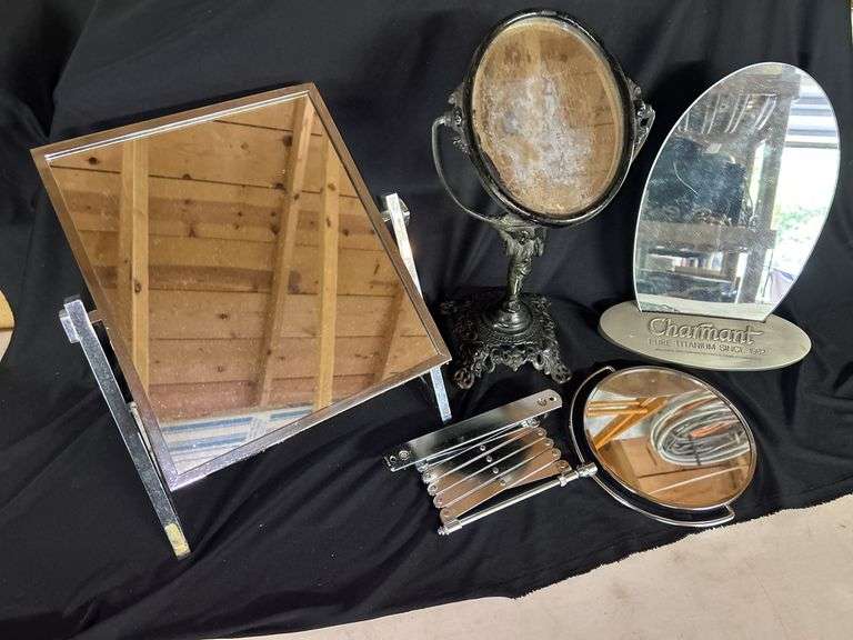 Assorted Vanity Mirrors: Standing, Extendable, and More image