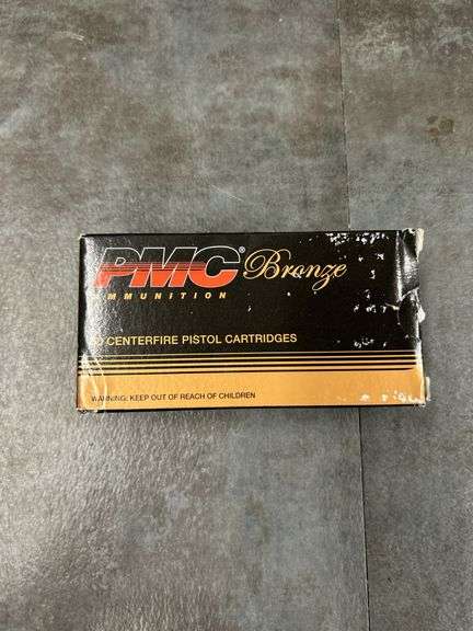 PMC Bronze 10mm Auto Ammunition - 50 Centerfire Pistol Cartridges image