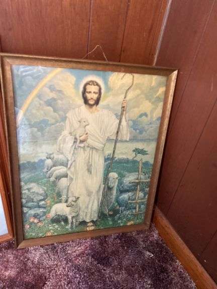 Religious Framed Wall Art Prints - Set of 3