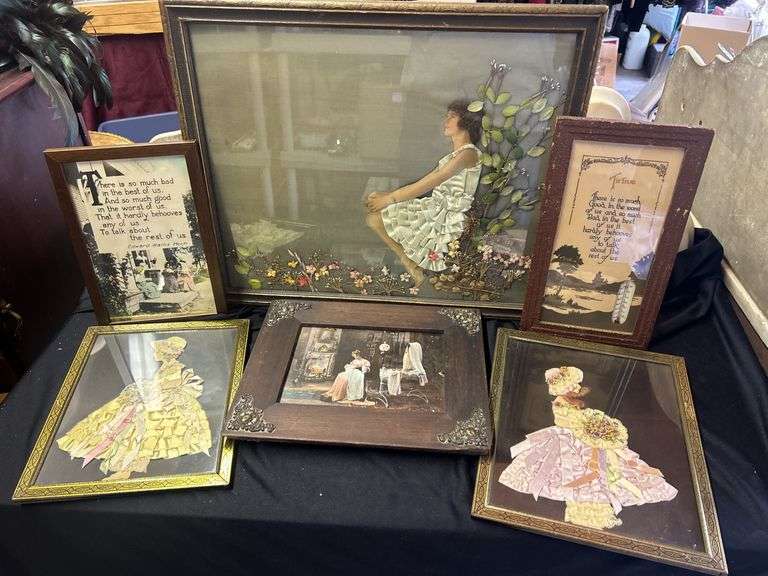 Collection of Framed Art and Shadow Box image