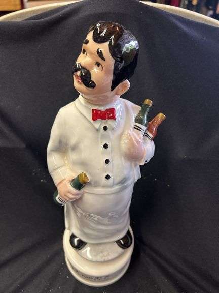 Figural "How Dry I Am" Bartender Music Box image