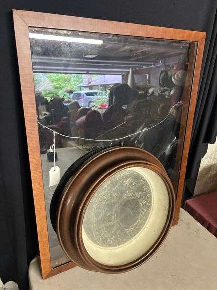 Large Picture Frame with Decorative Circular Frame image
