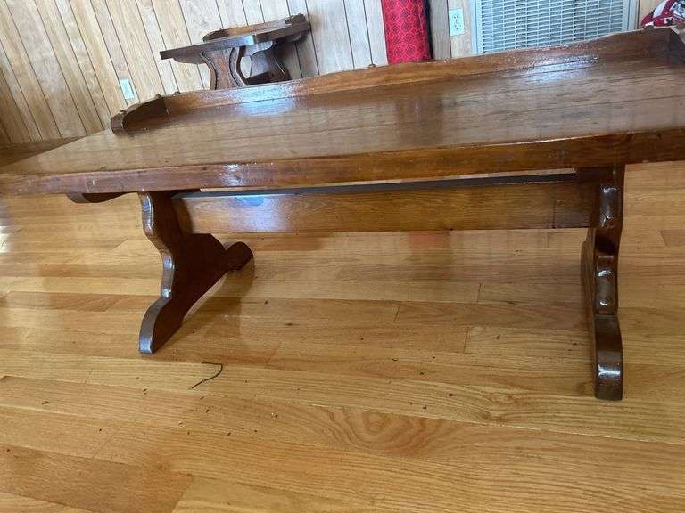 Rustic Wood Coffee Table