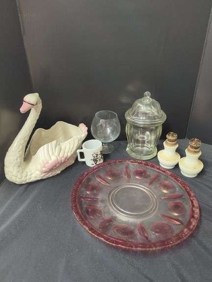 Variety of Decorative Glassware & Ceramic Items image