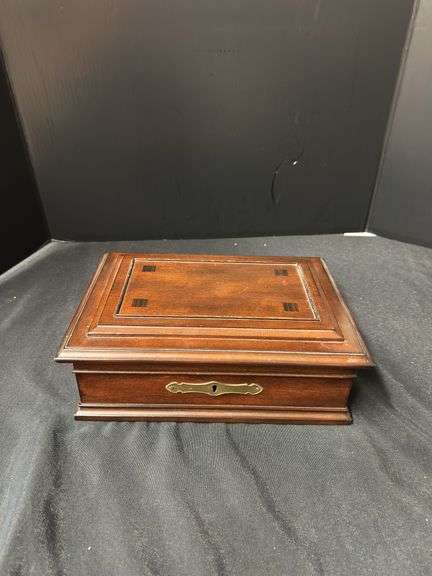 Wooden Jewelry/Watch Box with Inserts image