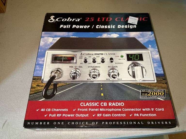 Cobra 25 LTD Classic CB Radio - Full Power, 40 Channels image