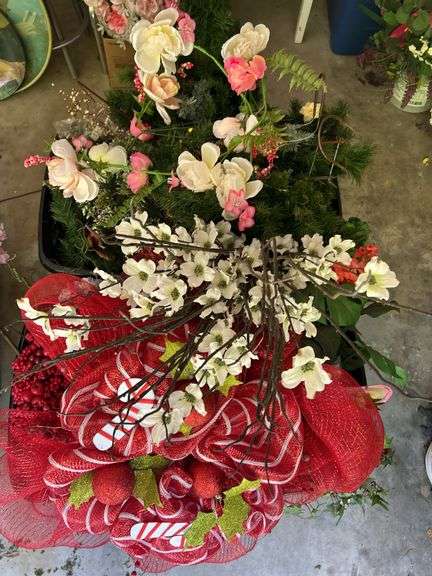 Large Assorted Floral and Holiday Crafting Lot image