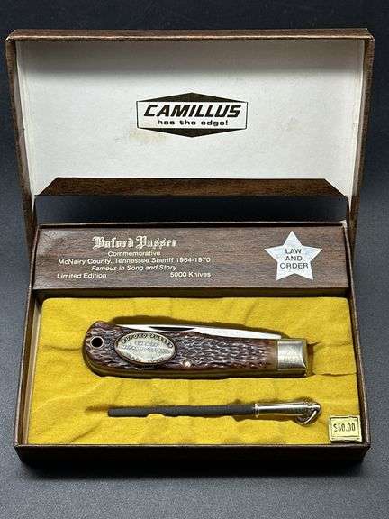 Camillus Buford Pusser Commemorative Knife #1400 image