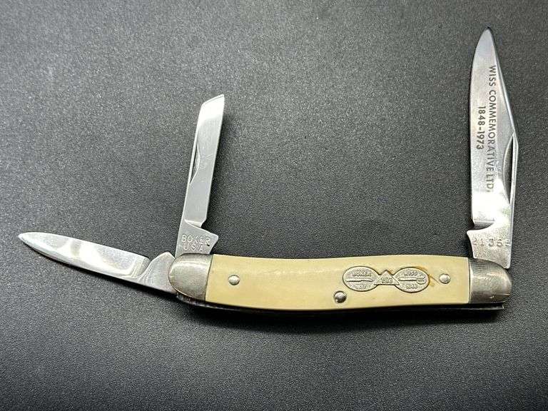 Boker Tree Brand Knives Wiss Commemorative Limited Edition Pocket Knife image