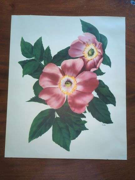 Eula Floral Botanical Print image