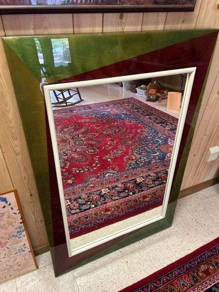 Large Contemporary Decorative Mirror image