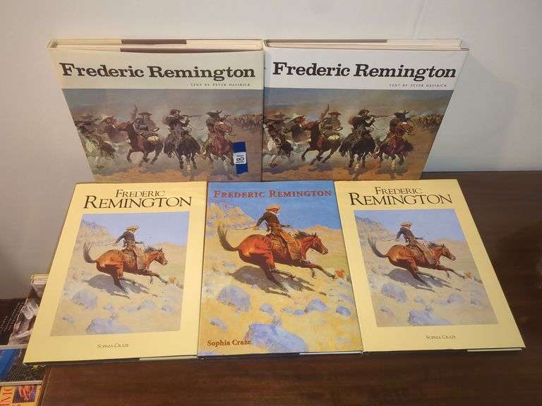 Frederic Remington Art Books (5) image