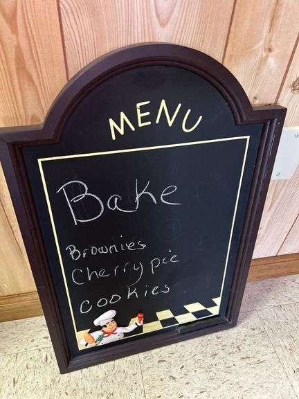Bakery Menu Chalkboard image