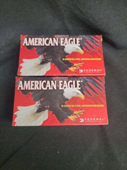 AMERICAN EAGAL PISTOL 38 SPECIAL 158 GR 50 RD BOXES TWO NEW image