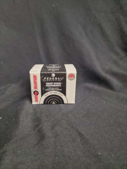 FEDERAL 22 325RD CT TARGET FULL BOX image