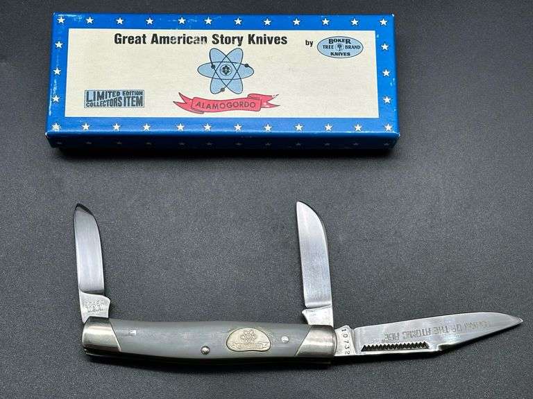 Boker U.S.A. "Great American Story Knives" Alamogordo Knife with Box image