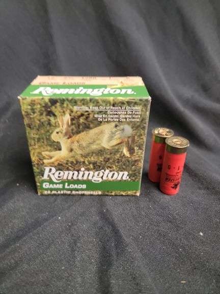 12 ga Remington 2 3/4 6 shot GAME LOAD image