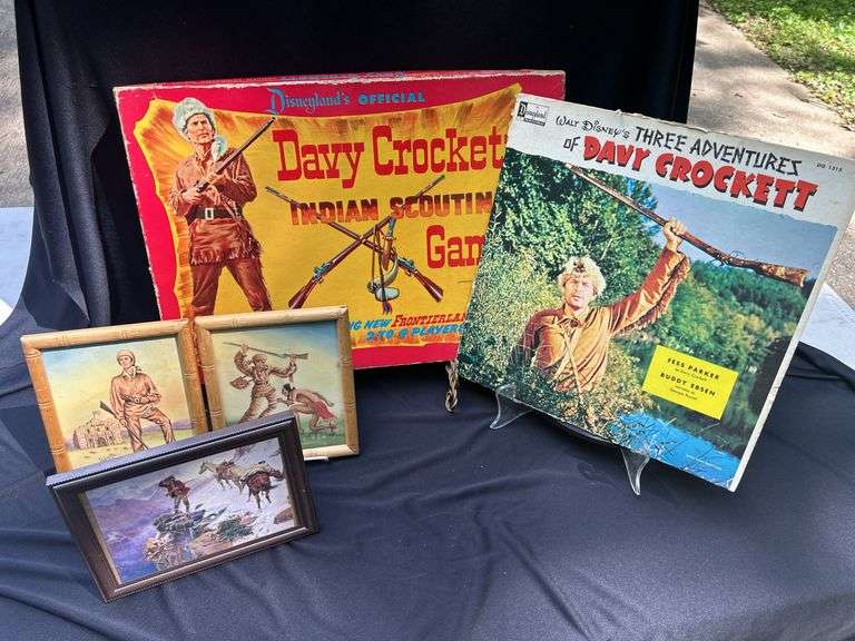 Davy Crockett Game, Record & Framed Prints image