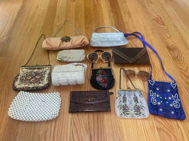 Assorted Group of Women's Purses, Wallets & Sunglasses image
