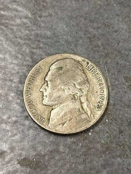 1943 P Jefferson Nickel image