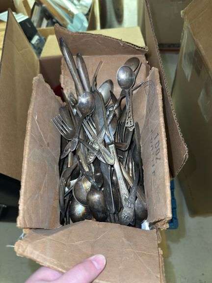 Mixed Lot: Silverware & Assorted Tumblers image