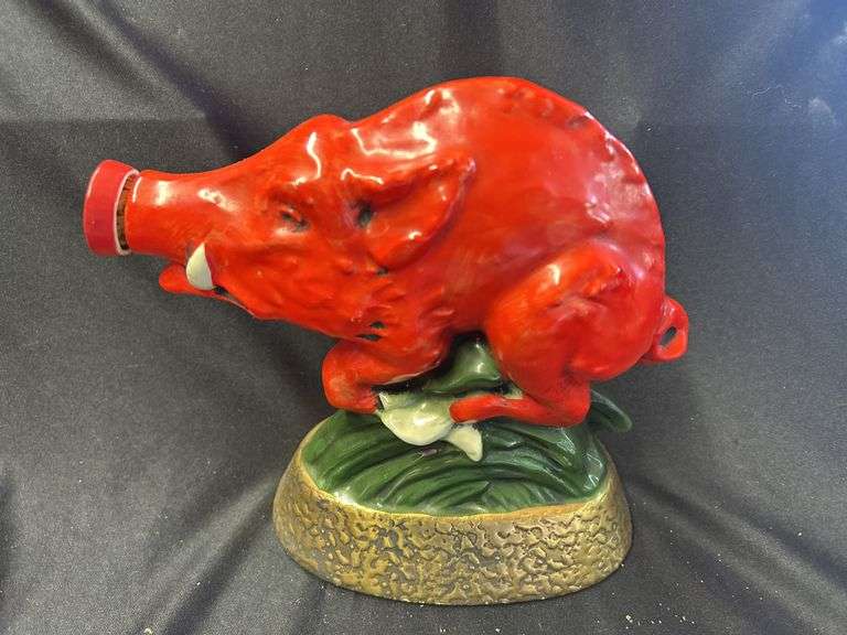 Arkansas Razorbacks Hog Decanter image