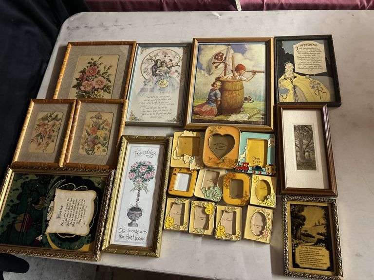 Collection of Assorted Wall Art and Picture Frames image