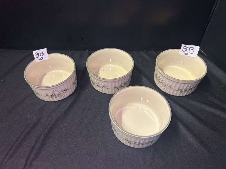 Set of Four NEWCOR Stoneware Bowls image