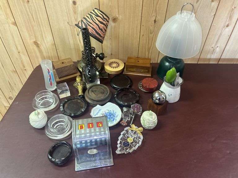 Eclectic Mix of Home Decor and Collectibles Including a Bingo Game image