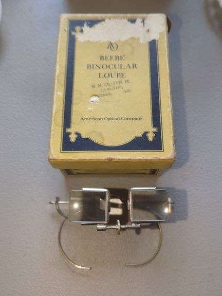 Beebe Binocular Loupe with Original Box - American Optical Company image