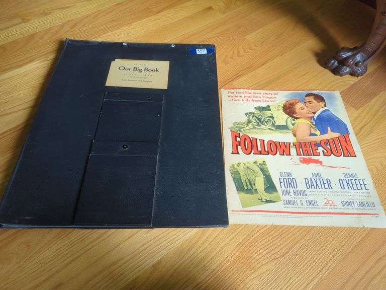 Our Big Book Reader with Follow The Sun Movie Poster image