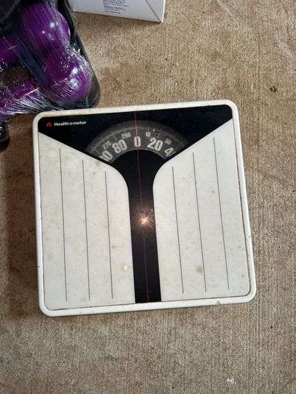 Braun Blood Pressure Monitor, Healthometer Scale & Dumbbells