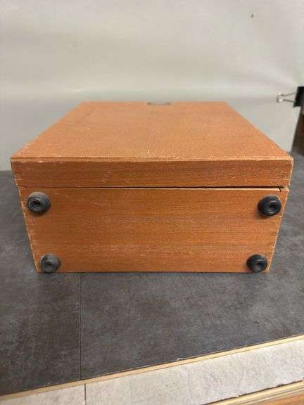 Tascoluxe High Quality Microscope with Wooden Storage Case image