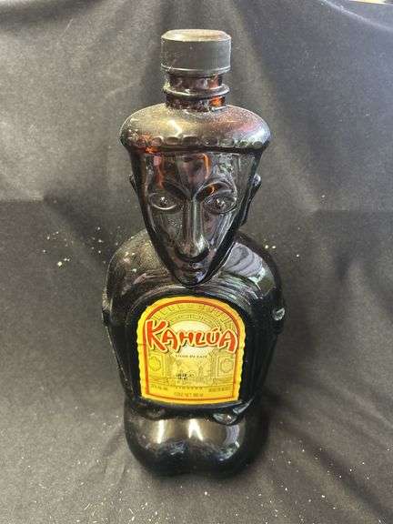 Kahlua Coffee Liqueur Bottle - Human Figure Shaped Decanter image