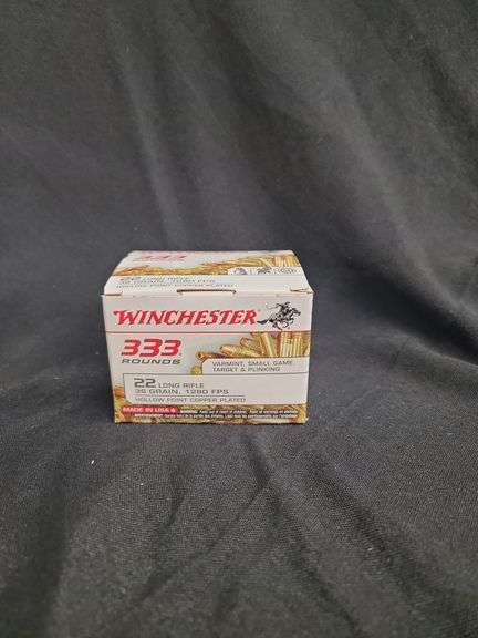 WINCHESTER 333 RDS 22 LR 36 GRAIN FULL BOX image