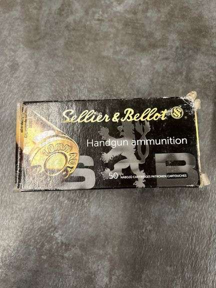 Two Boxes of Sellier & Bellot 10mm Auto Handgun Ammunition - 50 Rounds Each image